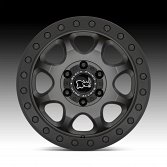 Black Rhino Venture Beadlock Matte Gunmetal Custom Truck Wheels 3